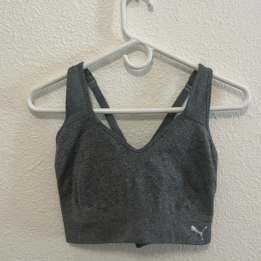 Puma Women's Gray Sports Bra size XL